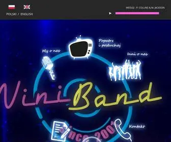 Viniband.pl(Zespół muzyczny) Screenshot