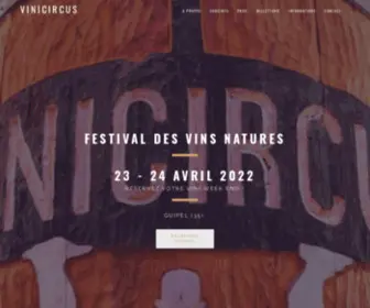 Vinicircus.com(Vini Circus) Screenshot