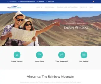 Vinicuncaperu.com(Vinicunca Peru) Screenshot