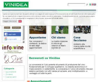 Vinidea.com(Formazione Vinidea) Screenshot