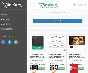 Vinikart.com(Best Indian Online shopping offers & Price Drop deals at Lowest Price) Screenshot