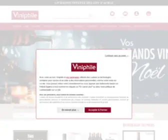 Viniphile.fr(Vente de Vin en Ligne) Screenshot