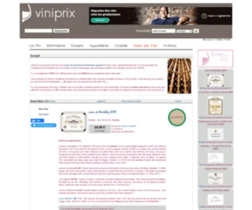 Viniprix.com(Viniprix) Screenshot