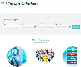 Vinisansolution.com(Vinisan Solutions) Screenshot