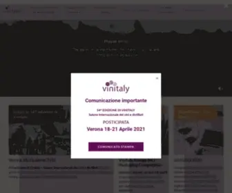 Vinitaly.com(Vinitaly) Screenshot