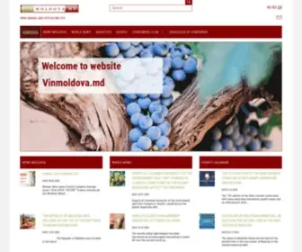 Vinmoldova.md(новости вино) Screenshot