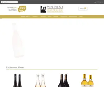 Vinneuf.co.uk(Vin Neuf) Screenshot