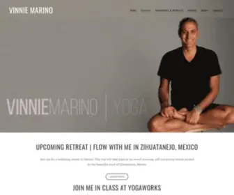 Vinniemarinoyoga.com(Vinnie Marino Yoga) Screenshot