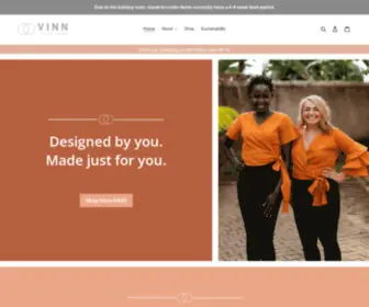 Vinntailormade.com(Vinn Tailor) Screenshot