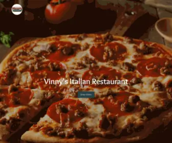 Vinnysitalian.site(Vinny's Italian Restaurant) Screenshot