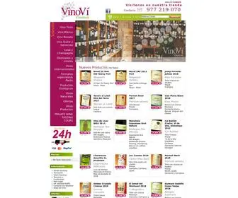 Vino-VI.com(VinoVi Vinoteca) Screenshot