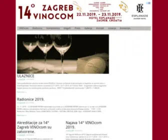 Vino.com.hr(VINOcom) Screenshot