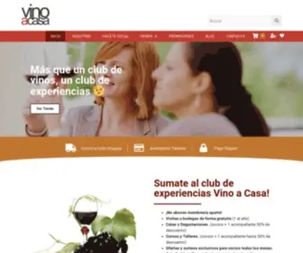 Vinoacasa.com(Vino a Casa) Screenshot