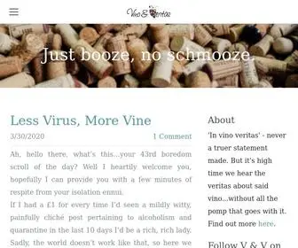 Vinoandveritas.com(Vino & Veritas) Screenshot