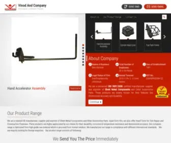 Vinodandco.com(Vinod And Company) Screenshot