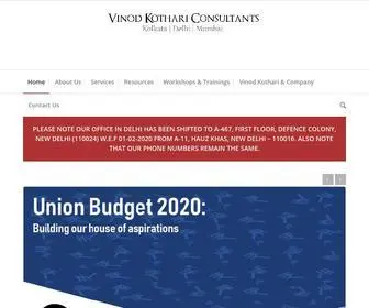 Vinodkothari.com(Financial Consultants) Screenshot