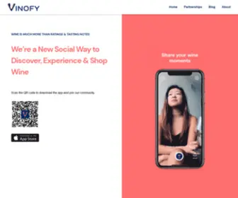Vinofyapp.com(VINOFY) Screenshot