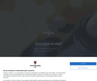 Vinogaleria.com(Vinogalería) Screenshot