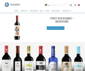 Vinogarnacha.com(Tienda de vinos de Bodegas Aragonesas (Campo de Borja)) Screenshot