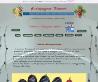 Vinogradnik-PYSHNYKH.com(Reconnect Your Domain) Screenshot