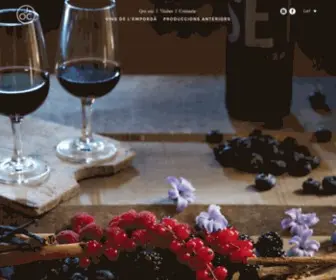 Vinojoc.com(Vins de Jordi Oliver Conti) Screenshot