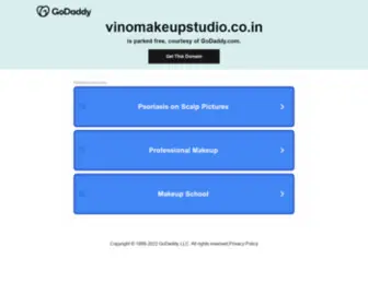 Vinomakeupstudio.co.in(Vinomakeupstudio) Screenshot