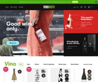 Vinomofo.com(Buy Wine Online) Screenshot