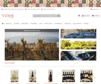 Vinos-Online.de(Vinos Online) Screenshot