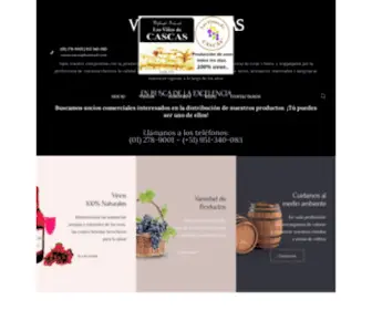 Vinoscascas.pe(Vinos de Cascas) Screenshot