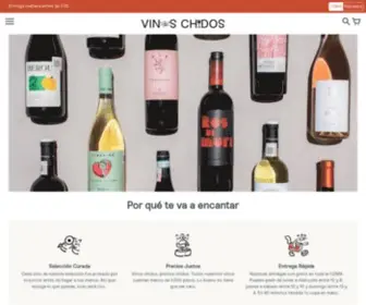 Vinoschidos.mx(Vinos Chidos) Screenshot