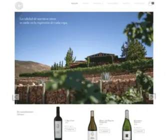 Vinosdegarza.com(Viñas de Garza) Screenshot