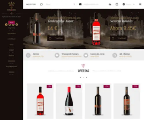 Vinosdetoro.es(Venta vinos) Screenshot