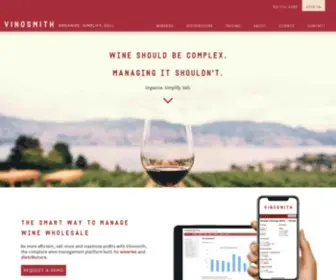 Vinosmith.com(Wine) Screenshot