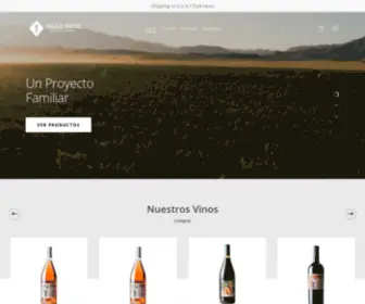 Vinosvalleseco.com(Valle Seco) Screenshot