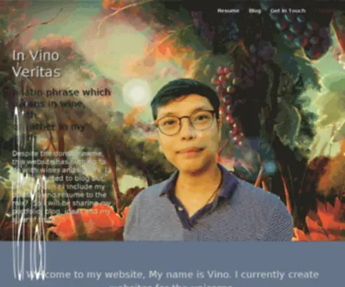 Vinosveritas.com(Organic Chianti Wine) Screenshot