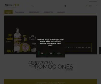 Vinosylicoresalmayoreo.com(Morvin, es una empresa mexicana dedicada a la venta y distribución de ,vinos y licores al mayoreo, de las mejores marcas con más de 10 años de experiencia y con los mejores ,precios en vinos) Screenshot