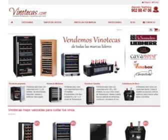 Vinotecas.com(Comprar Online tu vinoteca o nevera de vino al mejor precio) Screenshot