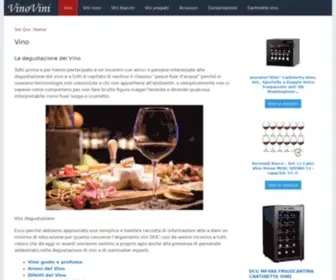 Vinovini.it(Vino e Vini Italiani) Screenshot