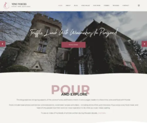 Vinovoices.com(Pour and Explore) Screenshot