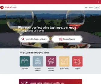 Vinovoyage.com(Vino Voyage) Screenshot