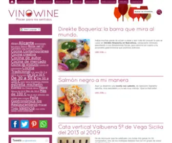Vinowine.es(Placer para los sentidos) Screenshot