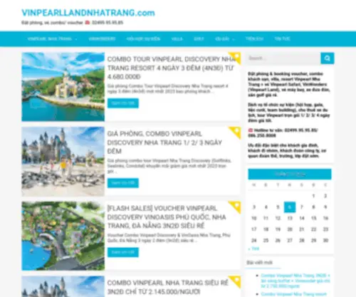 Vinpearllandnhatrang.com(Đặt phòng) Screenshot