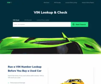 Vinpit.com(VIN Lookup & Decoder) Screenshot