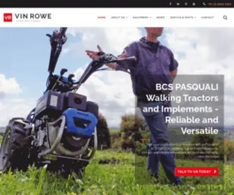 Vinrowe.com.au(Vin Rowe Farm Machinery) Screenshot