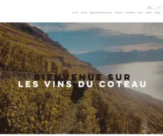 Vins-DU-Coteau.ch(Vigneron) Screenshot