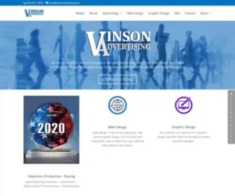 Vinsonadvertising.com(Vinson Advertising) Screenshot