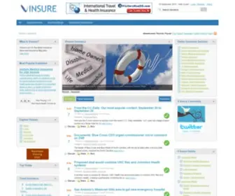 Vinsure.com(Insurance) Screenshot