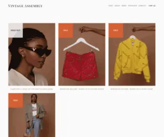 Vintage-Assembly.com(Vintage Assembly) Screenshot