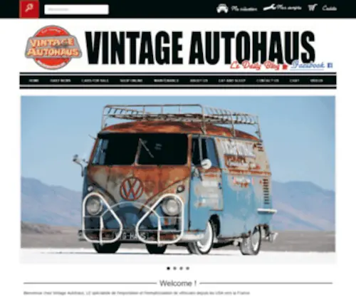 Vintage-Autohaus.com(VintageAutohaus WELCOME) Screenshot