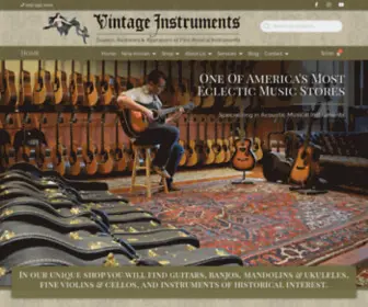 Vintage-Instruments.com(One of America's most eclectic shops) Screenshot